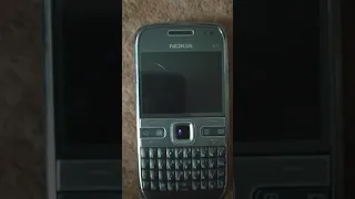 Nokia E72 startup & shutdown, battery low