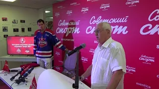 Борис Михайлов: Женя, мы тобой в НХЛ гордимся! Еще бы и за сборную также