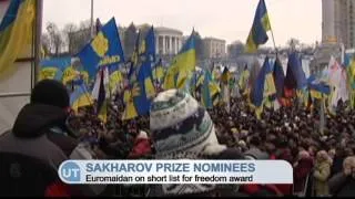 Euromaidan Could Win EU Human Rights Award: Ukraine protests on Sakharov Prize shortlist