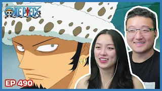 LAW SAVES LUFFY | One Piece Episode 490 Couples Reaction & Discussion