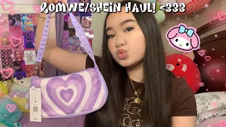 romwe/shein haul! *super cute finds*