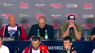 На пресс-конференции Усман Нурмагомедов поделился своими впечатлениями перед турниром Bellator ✊🏻