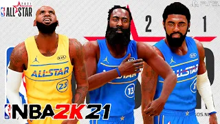 NBA All Star Game 2021 - (Team LeBron) vs (Team Durant) | NBA 2K21 Next Gen Gameplay 4K