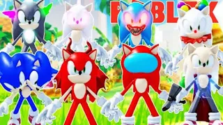 Roblox find the Sonic Morphs 173 getting all sonic morphs !