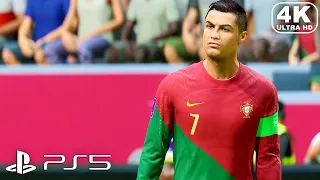 FIFA 23 World Cup PS5 - Portugal vs Ghana | World Cup 2022 Group Stage (4K ULTRA HD PS5) FIFA