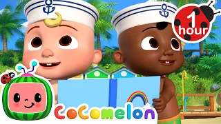 The Sailor Went to Sea |  Karaoke Nursery Rhymes & Kids Songs - CoComelon