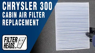 How to Replace Cabin Air Filter 2014 Chrysler 300 | AQ1209