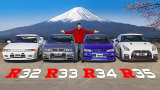 Nissan GT-R R32 или R33 или R34 или R35: какое авто лучше?