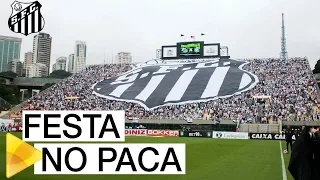 Torcida santista lota o Pacaembu