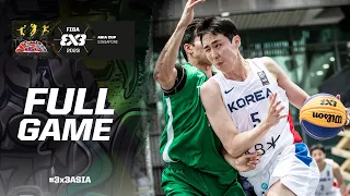 Republic of Korea vs Turkmenistan | Men | Full Game | FIBA 3x3 Asia Cup 2023