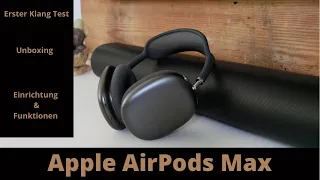 Endlich! Ich habe die Apple AirPods Max! Erster Eindruck & Klangtest