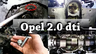 Opel Zafira 2.0 dti. How to install the ignition correctly.