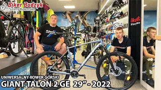 GIANT Talon 2 GE 29" 2022 | Prezentacja | Rowery w Biker-Budzyk