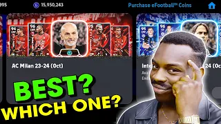 Best Club Pack In eFootball 2024 Mobile? 🤔 AC Milan , Barcelona Pack, Arsenal Pack !!  🔔🤩🔥