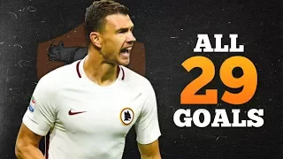 Edin Dzeko ● All 29 Goals in Serie A ● 2016/17｜AS Roma｜HD