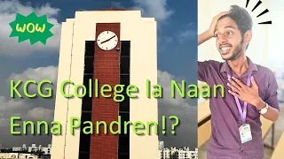 KCG College of Technology, Chennai - Chumma oru Vlogg!! Collage Vlog!!