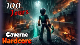 J'ai survécu 100 Jours dans une Caverne en Hardcore sur Minecraft ... Voici ce qu'il s'est passé...