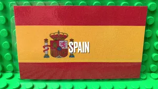 Euro 2020 Semi Final Spain v Italy Lego Brick Match Prediction - Football Game Stop Motion Immobile