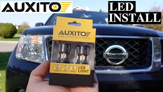 Auxito LED Front Turn Signals - 2012 Nissan Pathfinder Installation