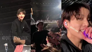 The Luckiest ARMY | BTS (방탄소년단) Fan Service | Bangtan Moments at Concert