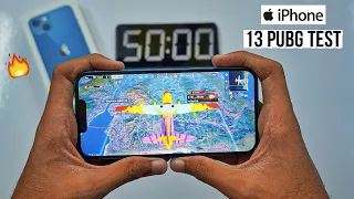 iPhone 13 Pubg Test, Heating and Battery Test | Gaming Beast 💪🏻