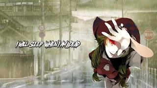 [Set It Off] Nightcore - I'll Sleep When I'm Dead (Lyrics)