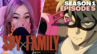 LOIDMAN SAVES PRINCESS ANYA!!! | SPY x FAMILY Episode 5 Reaction