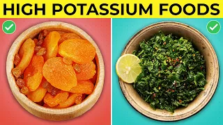 8 Best Potassium Rich Foods | High Potassium Foods