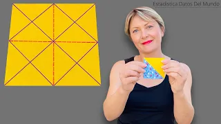 Few seamstresses know this Patchwork/Easy and Fast technique