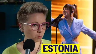 What a voice!🤯 Estonia - Eurovision 2023 - Vocal Coach Analysis and Reaction