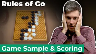 Sample Game of Go and Territory Scoring