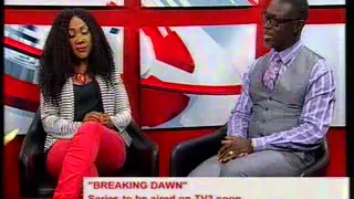 MiddayLive - Discussing the premiering of "Breaking Dawn" on TV3  - 14/10/2015