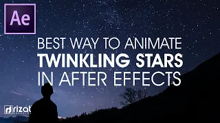 Best Way to Make Twinkling Stars in Adobe After Effects | After Effects Tutorial