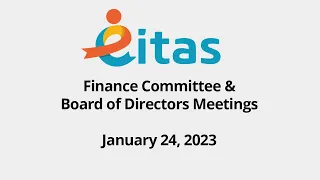 01.24.2023 Finance Committee & Board of Directors Meetings