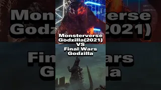 MonsterVerse Godzilla(All Forms) VS Final Wars Godzilla (All Forms)#debate #godzilla
