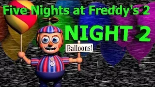 Five Nights at Freddy's 2 Night 2 IOS ANDROID PC Gameplay Walkthrough Прохождение