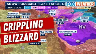 Crippling Blizzard To Pummel Sierra Nevada With 10-Plus Feet Of Snow