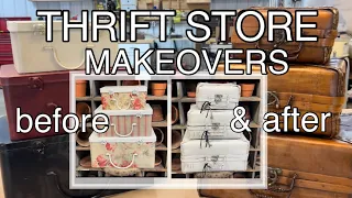 TRASH TO TREASURE | COTTAGE CORE STYLE TREND | THRIFT STORE  HOME DECOR MAKEOVERS