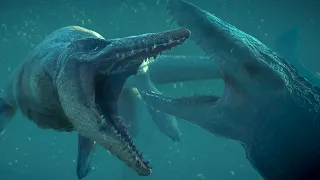 ALL AQUATIC CREATURES BATTLE ROYALE!! Jurassic World Evolution 2