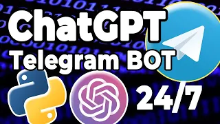 ChatGPT Telegram Bot on Python (OpenAI)