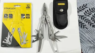 STANLEY 12 in 1 Foldable Multi Tool || Uses Home services, Car, Bikes, Camping & Outdoor Activities