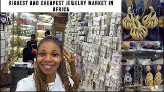 MARKET VLOG| THE BIGGEST/CHEAPEST JEWELRY MARKET IN NIGERIA #marketvlog #nigeria #nigeriamarket