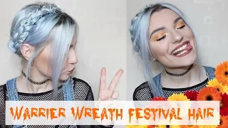 'Milk Maid Braids' Music Festival Hair Tutorial | LoveFings