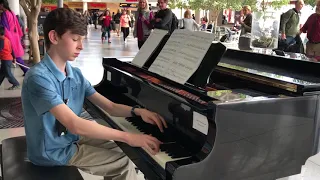 Rhapsody in Blue by George Gershwin, performed by 13-year-old pianist