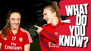 NAME EUROPEAN COUNTRIES | Vivianne Miedema v Lisa Evans | What Do You Know?