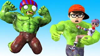 Scary Teacher 3D Giant Zombie Troll NickHulk Joker and Tani Harley Quinn Funny Story Animation