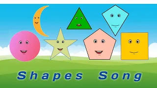 Shapes | Shapes Song For Kids | Shapes Name | Shapes Rhymes | Let's Learn The  Shapes | Shapes Video