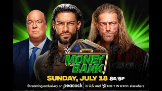 Roman reigns vs edge universal championship money in the bank/wwe2k20 fan made