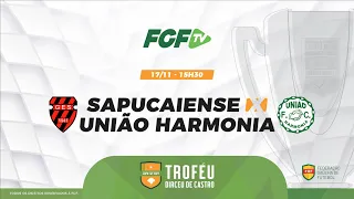 FGFTV - COPA FGF - Sapucaiense x União Harmonia - 17/11/2021