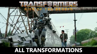 Transformers: Rise of The Beasts - All Transformations | 4K HD |